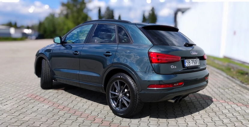 Audi Q3 cena 92000 przebieg: 24400, rok produkcji 2018 z Biała małe 407